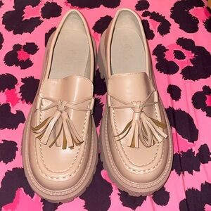 EUC Khaki Loafers